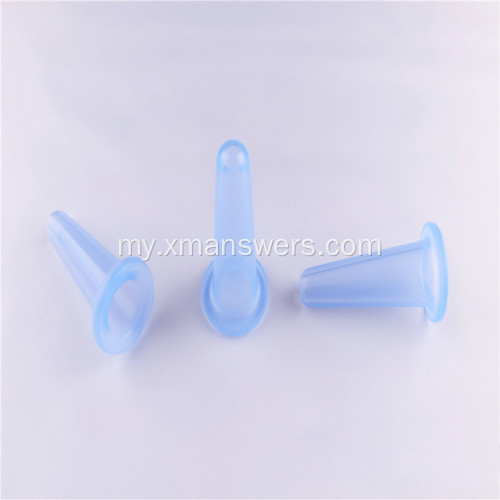 silicone suction cupping massage cups ရင်သားခွက်များ